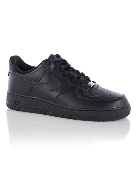 bijenkorf nike air force 1|Nike Air Force 1 '07 sneaker van leer • Zwart • de Bijenkorf.